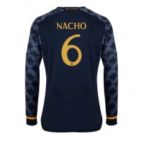 Dres Real Madrid Nacho #6 Preč 2023-24 Dlhy Rukáv